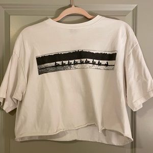 Vintage cropped tshirt